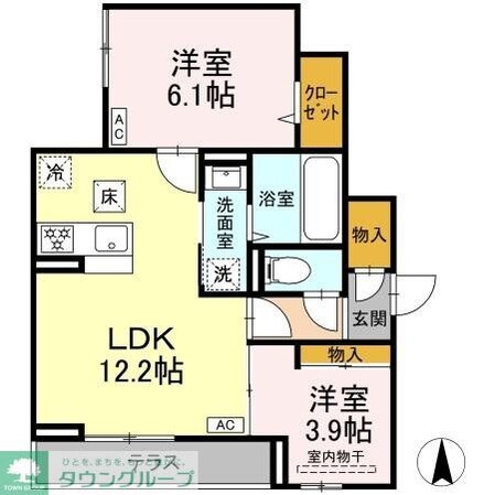 With Grace Heavenの物件間取画像